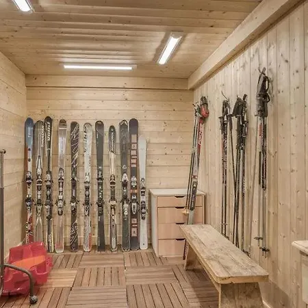 Javen - 520m2 Avec Piscine Chauffee Et Cinema Alpesi faház Megève