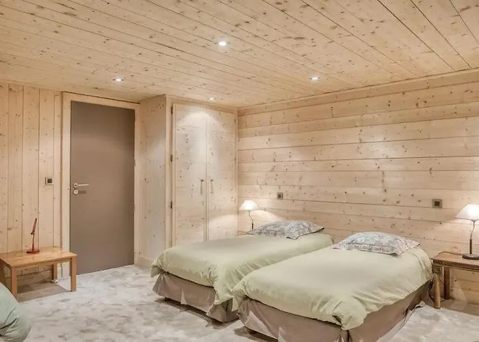 Horská chata Javen - 520m2 Avec Piscine Chauffee Et Cinema Megève