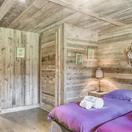 Chalet Javen - 520m2 Avec Piscine Chauffee Et Cinema Megève