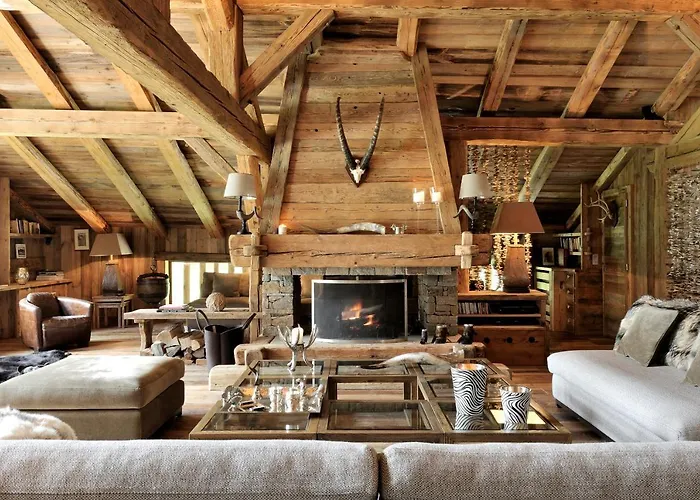 Javen - 520m2 Avec Piscine Chauffee Et Cinema Chalet Megève